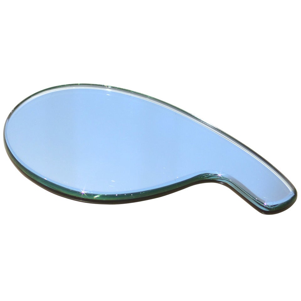 Gio Ponti Hand Mirror by Fontana Arte For Sale