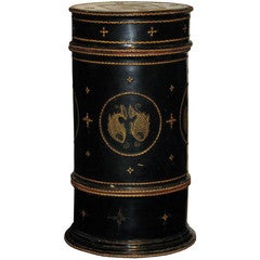 Embossed Lacquer Container