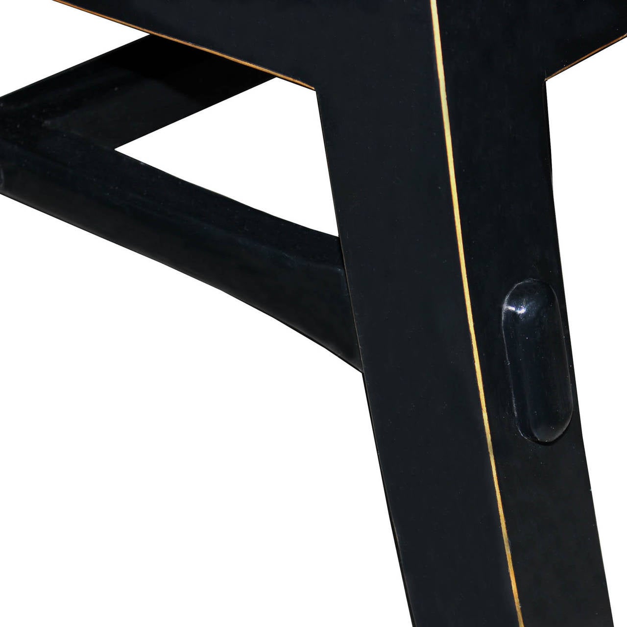 Contemporary EB One-Drawer Black Coffee Table