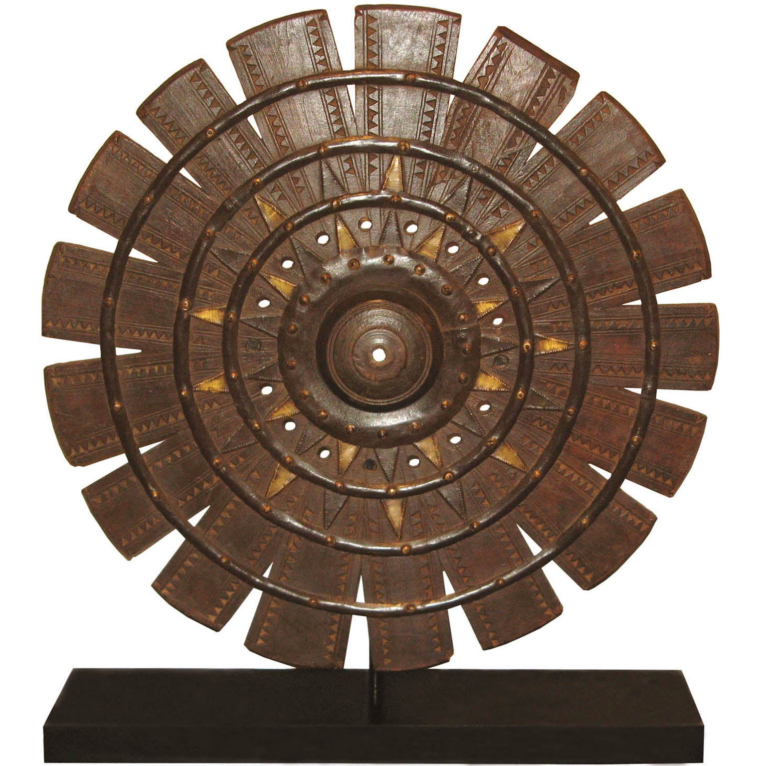 Teak Weaving Wheel