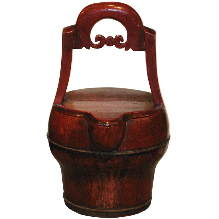 Chinese Red Water Container For Sale