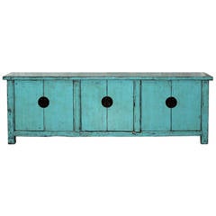 Antique Blue Buffet