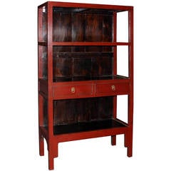 Red Bookcase