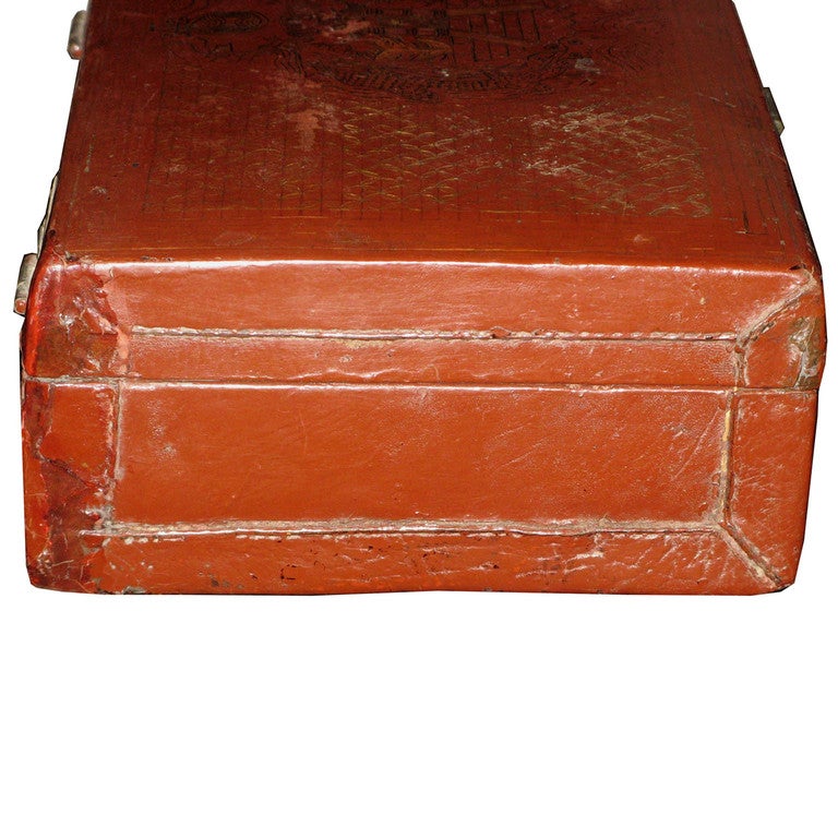 Antique Leather Box 3