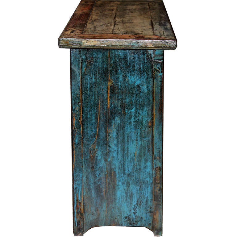 Shanxi Blue Side Chest 1