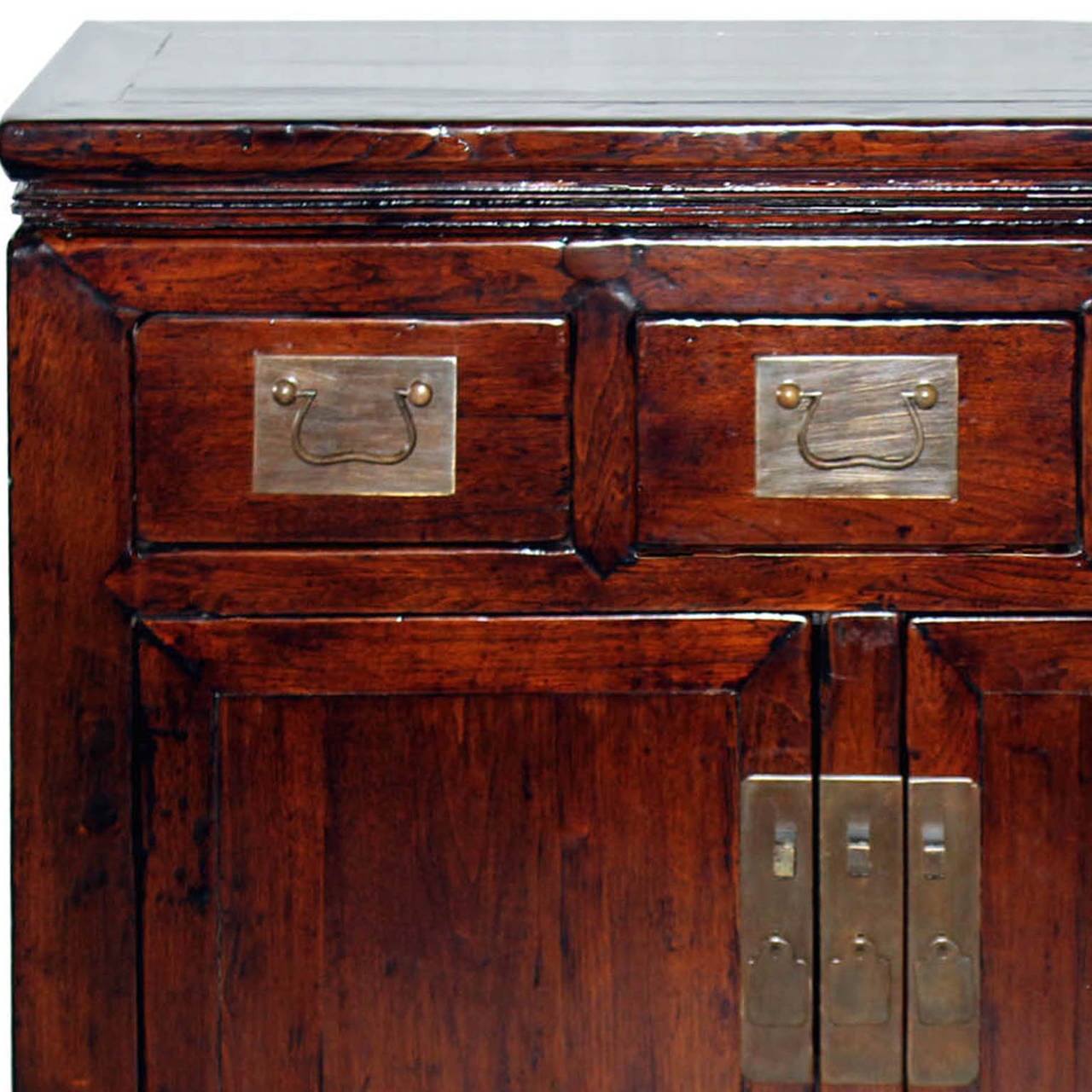 Late 19th Century Tianjin Elm Chest