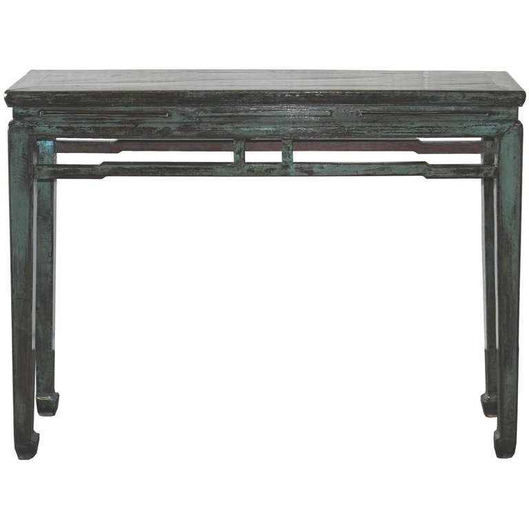 Shanxi Blue Console Table