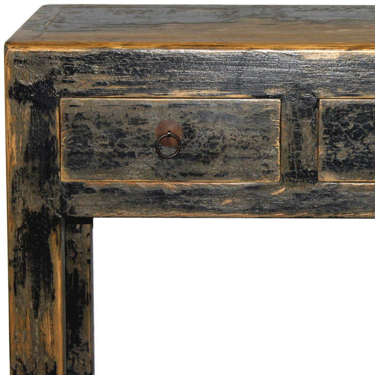 Ash 4-Drawer Shanxi Console Table