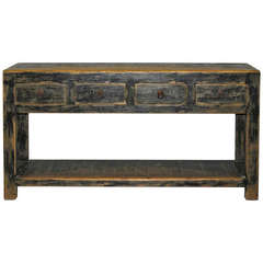 4-Drawer Shanxi Console Table