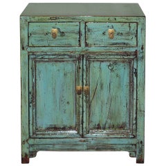 Blue Shanxi Side Chest