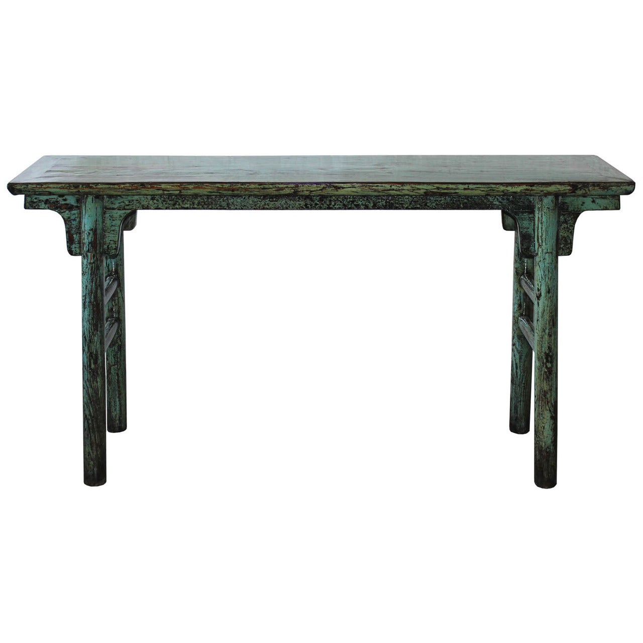 Blue Shandong Console Table