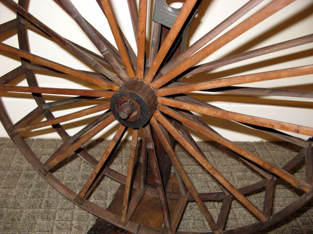 Japanese Bamboo Weaving Wheel at 1stdibs