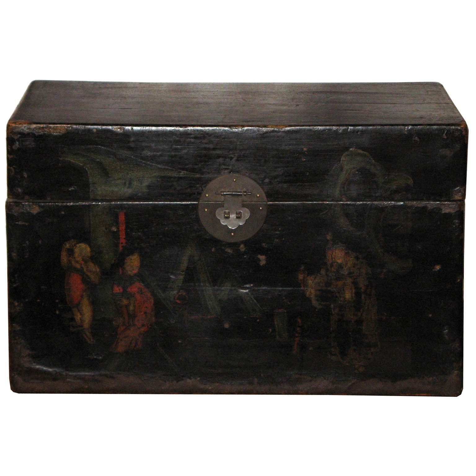 Chinese Black Document Box