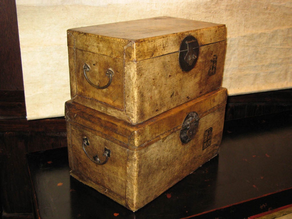 Chinese Leather Box 1