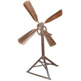 Antique Iron Fan