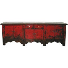 Red Lacquer Buffet