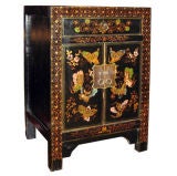 Charming Handpainted Butterfly Chest