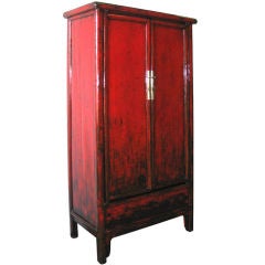 Antique Red Wedding Cabinet