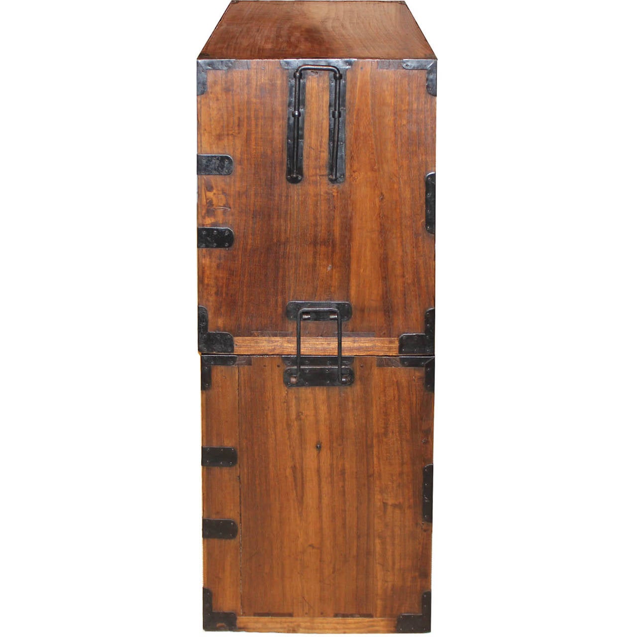 Japanese Two Section Clothing Chest 3