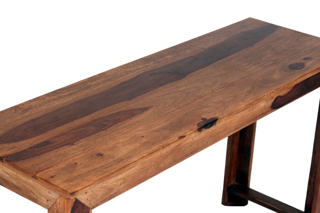 Sheesham Wood Console Table