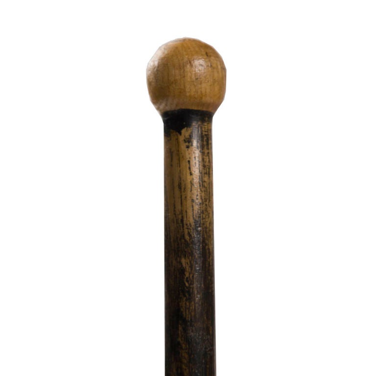 Wood Pair of Vintage Juggling Pins