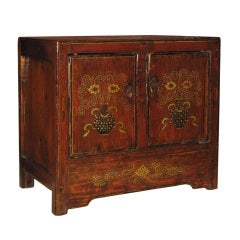 Antique Mongolian Side Chest