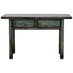 Shanxi Blue Console Table