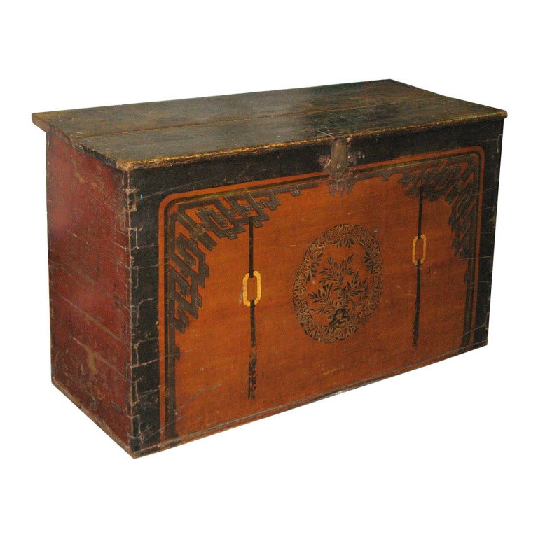 Painted Mongolian Trunk