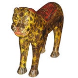 Antique Painted Leopard
