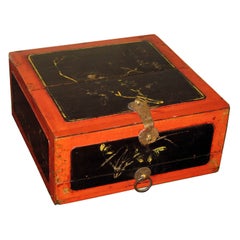Red & Black Fujian Box