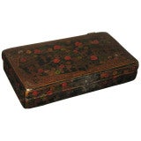 Small Painted Lacquer Box