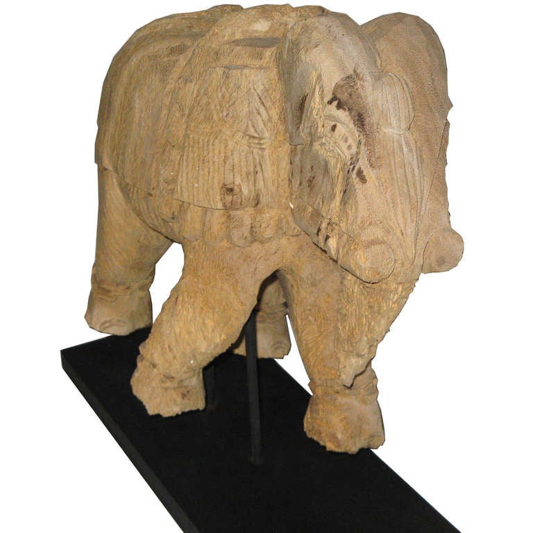 wood elephant from thailand