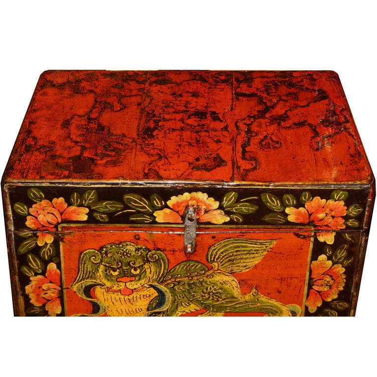 20th Century Mongolian Wedding Box