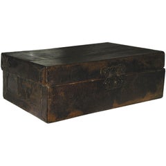 Large Chinese Leather Box
