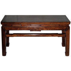 Antique Elm Bench