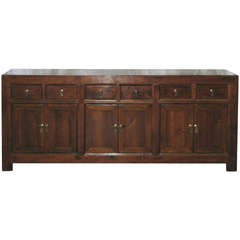 Antique Shanxi 6-Drawer Buffet