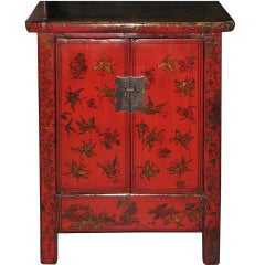 Red Butterfly Chest