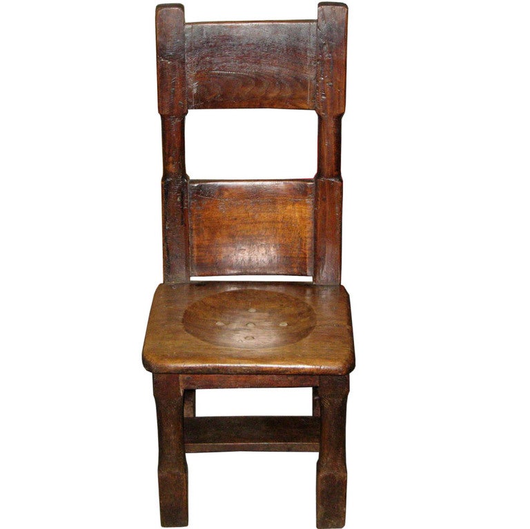 Nara Wood School Chair For Sale at 1stDibs