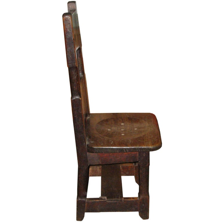 Nara Wood School Chair For Sale at 1stDibs
