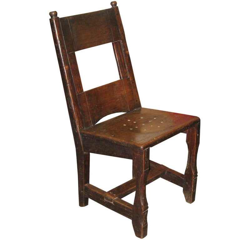 Nara Wood School Chair For Sale