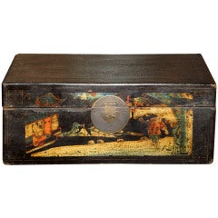 Antique Chinese Painted Box