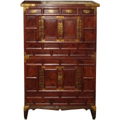 Antique Korean Chest on Chest