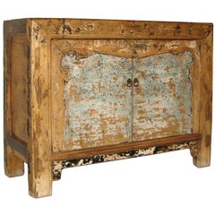Antique Chinese Blue Chest