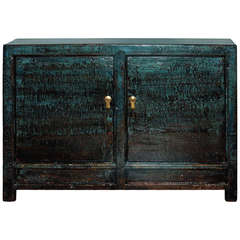 Chinese Blue Sideboard