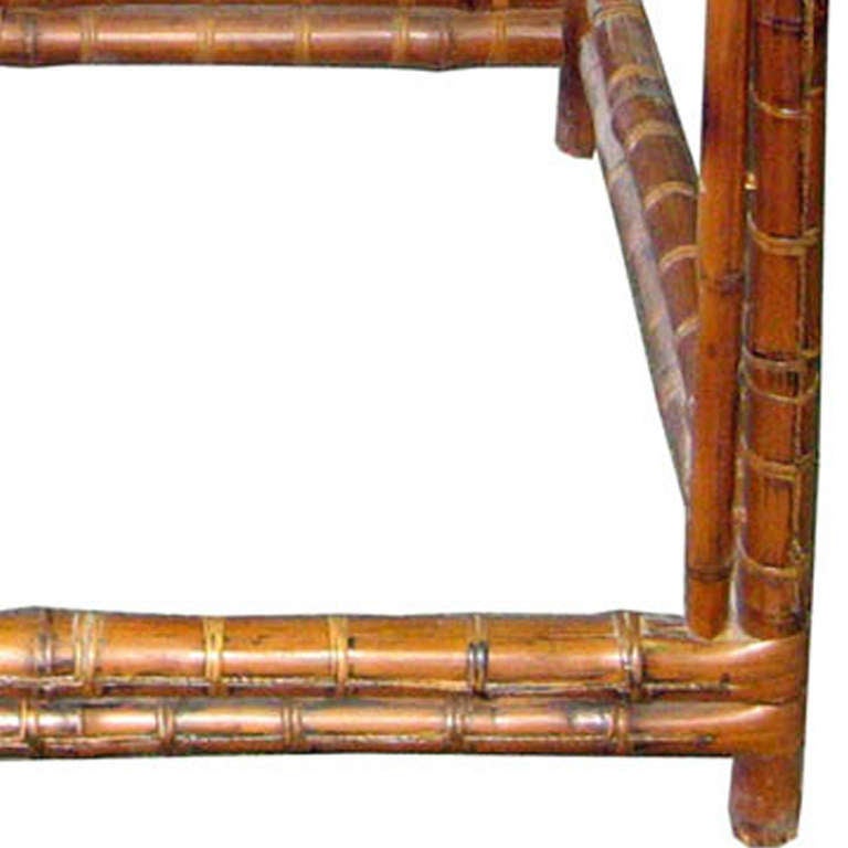 Chinese Bamboo Entry Table
