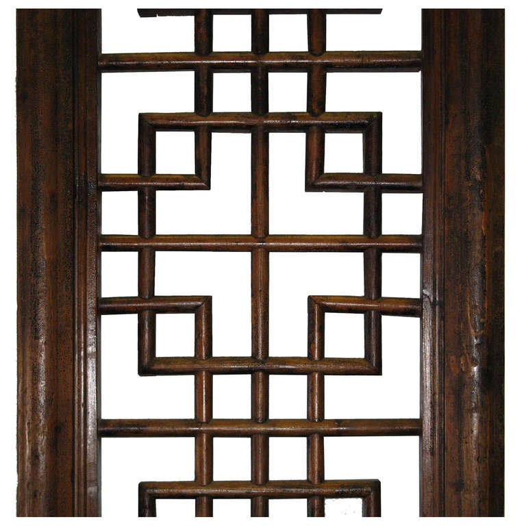 Chinese Pair of Shanxi Door Panels