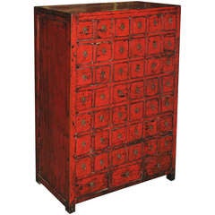 Antique Shandong Medicine Chest