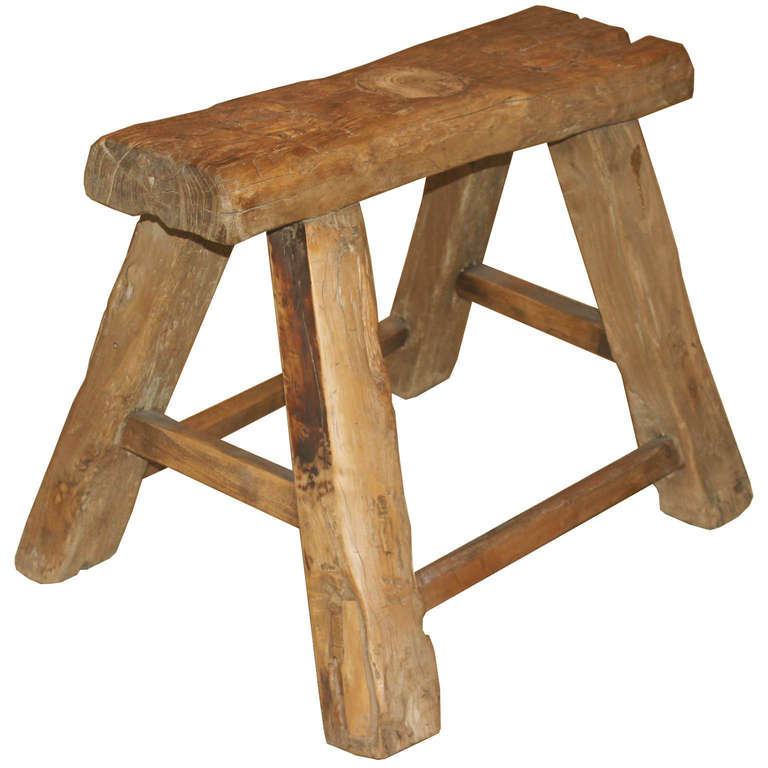 Chinese Elm Stool