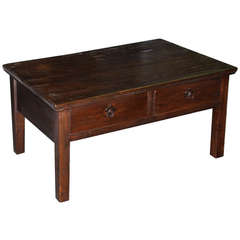 2-Drawer Elm Table