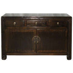 Elm Scroll-Leg Buffet